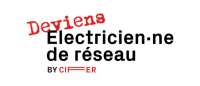 Logo deviens electricien-ne de réseau CIFER